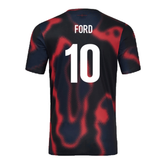 2024-2025 England Rugby Warm Up Jersey O2 (Black) - Kids (Ford 10)_2