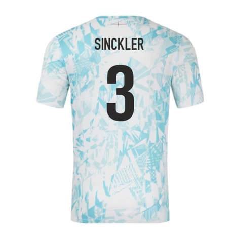 2024-2025 England Rugby Warm Up Jersey (White) (Sinckler 3)_2