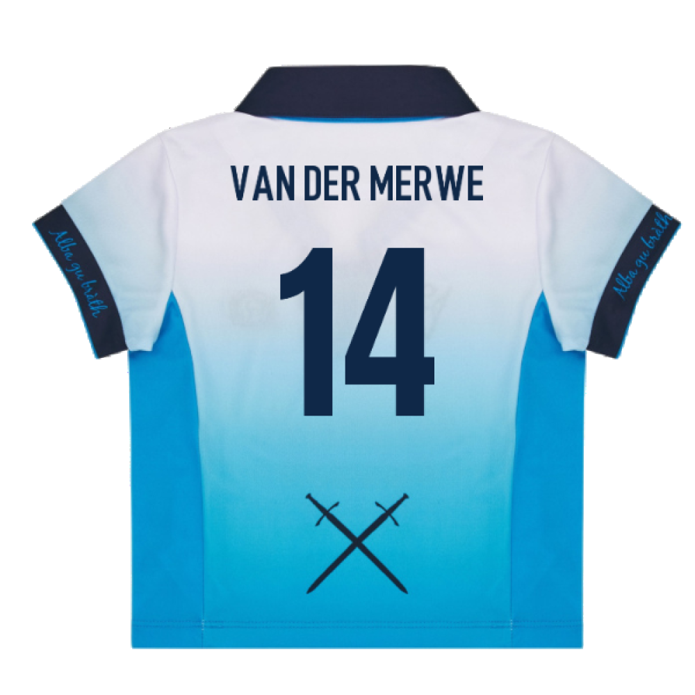 2024-2025 Scotland Rugby Away Baby Shirt (Van Der Merwe 14)_2