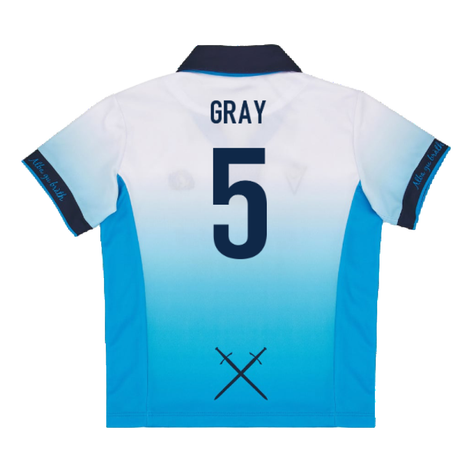 2024-2025 Scotland Rugby Away Little Kids Mini Shirt (Gray 5)_2