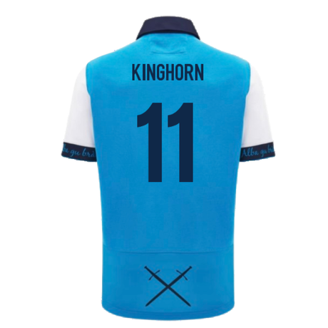 2024-2025 Scotland Rugby Away SS Cotton Shirt (Kids) (Kinghorn 11)_2