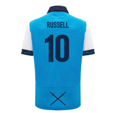 2024-2025 Scotland Rugby Away SS Cotton Shirt (Kids) (Russell 10)_2