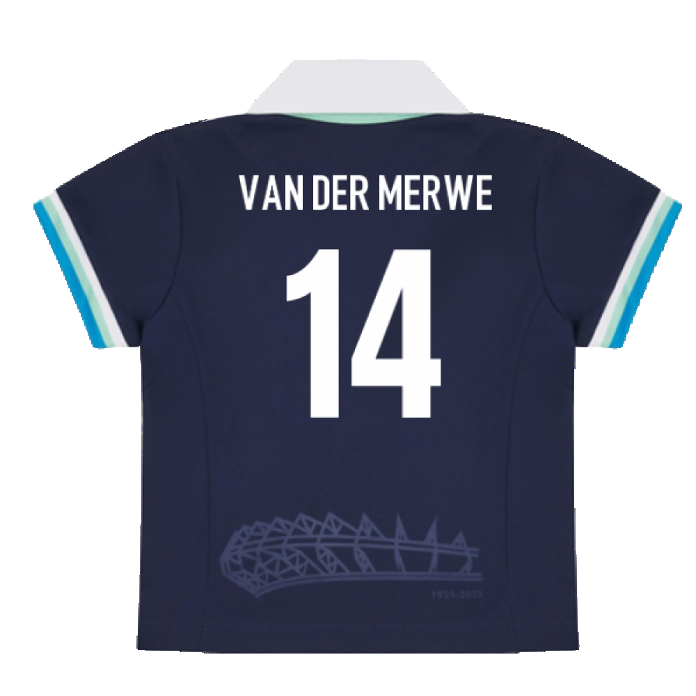 2024-2025 Scotland Rugby Home Baby Shirt (Van Der Merwe 14)_2
