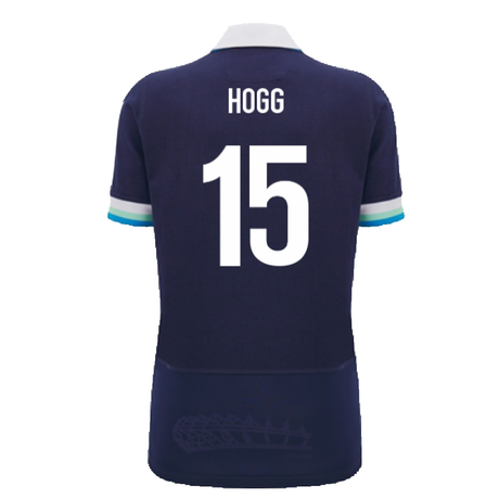 2024-2025 Scotland Rugby Home Cotton Shirt (Womens) (Hogg 15)_2