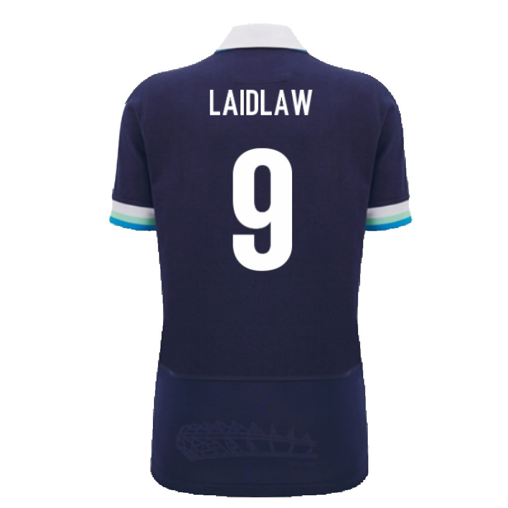 2024-2025 Scotland Rugby Home Cotton Shirt (Womens) (Laidlaw 9)_2