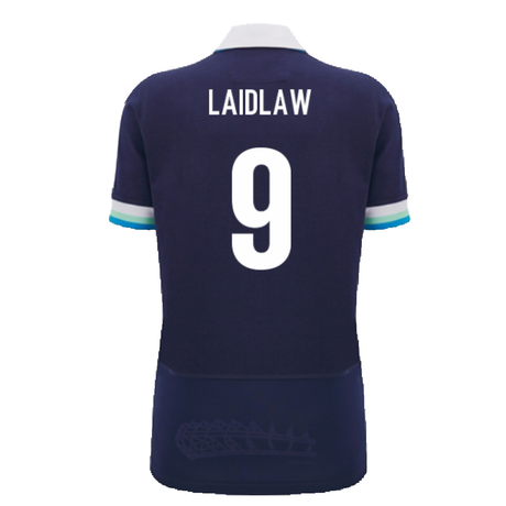 2024-2025 Scotland Rugby Home Cotton Shirt (Womens) (Laidlaw 9)_2