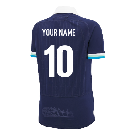 2024-2025 Scotland Rugby Home Poly Replica Shirt (Womens) (Your Name)_2