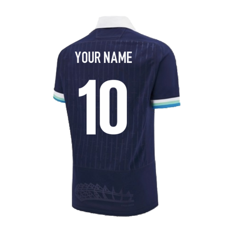 2024-2025 Scotland Rugby Home Replica Shirt (Your Name)_2