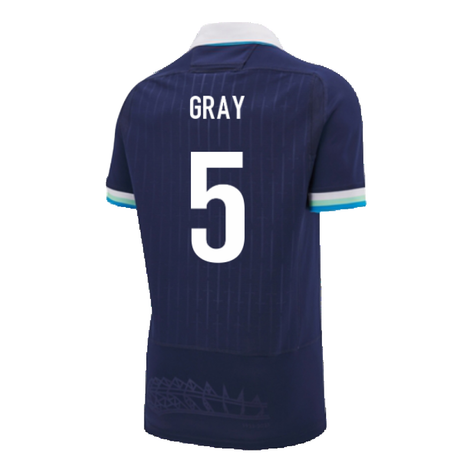 2024-2025 Scotland Rugby Home Slim Fit Shirt (Gray 5)_2