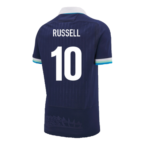 2024-2025 Scotland Rugby Home Slim Fit Shirt (Russell 10)_2