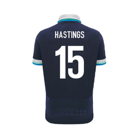 2024-2025 Scotland Rugby Home SS Cotton Shirt (Kids) (Hastings 15)_2