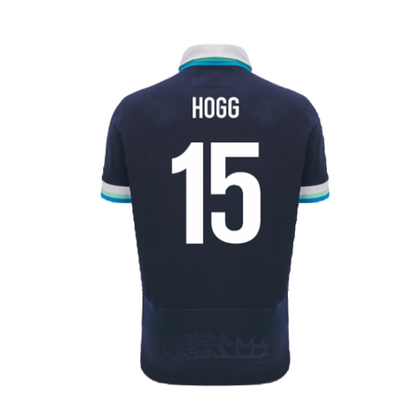 2024-2025 Scotland Rugby Home SS Cotton Shirt (Kids) (Hogg 15)_2