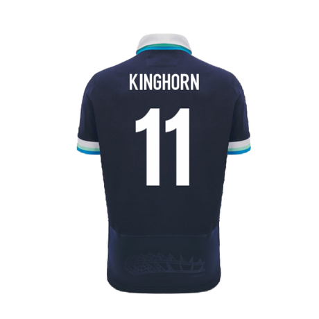 2024-2025 Scotland Rugby Home SS Cotton Shirt (Kids) (Kinghorn 11)_2