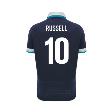2024-2025 Scotland Rugby Home SS Cotton Shirt (Kids) (Russell 10)_2