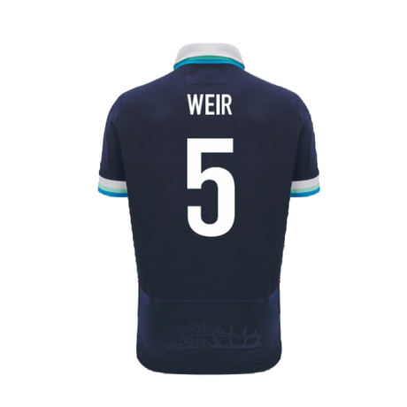 2024-2025 Scotland Rugby Home SS Cotton Shirt (Kids) (Weir 5)_2