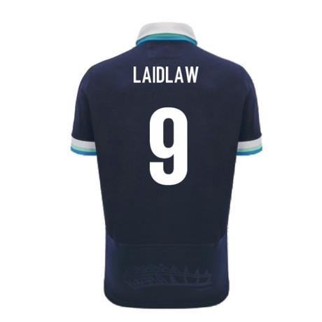 2024-2025 Scotland Rugby Home SS Cotton Shirt (Laidlaw 9)_2