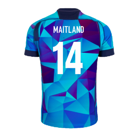 2024-2025 Scotland Rugby Training Jersey (Blue) - Kids (Maitland 14)_2