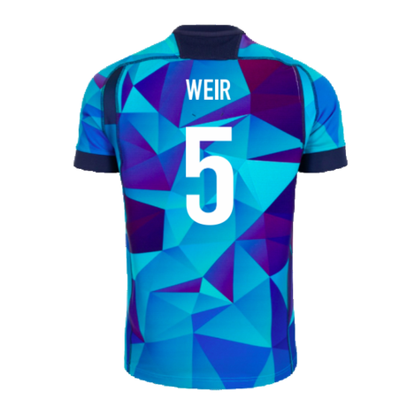 2024-2025 Scotland Rugby Training Jersey (Blue) - Kids (Weir 5)_2
