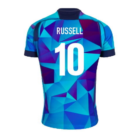 2024-2025 Scotland Rugby Training Jersey (Blue) (Russell 10)_2