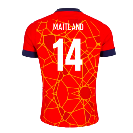 2024-2025 Scotland Rugby Training Jersey (Red) - Kids (Maitland 14)_2