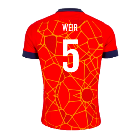 2024-2025 Scotland Rugby Training Jersey (Red) - Kids (Weir 5)_2