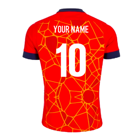 2024-2025 Scotland Rugby Training Jersey (Red) (Your Name)_2
