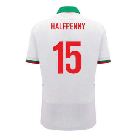 2024-2025 Wales Away Cotton Rugby Shirt (Kids) (Halfpenny 15)_2