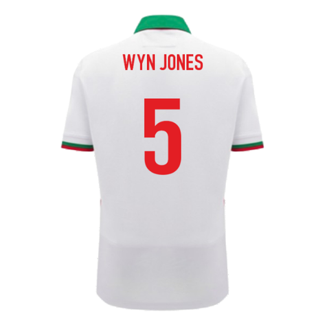 2024-2025 Wales Away Cotton Rugby Shirt (Kids) (Wyn Jones 5)_2