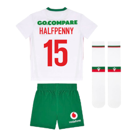 2024-2025 Wales Away Rugby Mini Kit (Halfpenny 15)_2