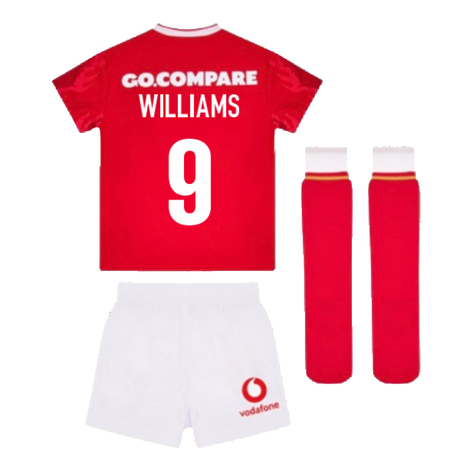 2024-2025 Wales Home Rugby Mini Kit (Williams 9)_2