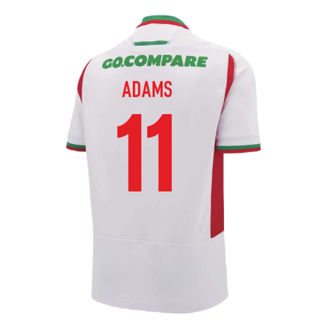 2024-2025 Wales Rugby Away Replica Shirt (Womens) (Adams 11)_2
