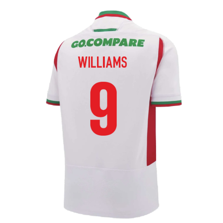 2024-2025 Wales Rugby Away Replica Shirt (Womens) (Williams 9)_2