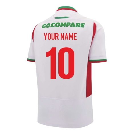 2024-2025 Wales Rugby Away Replica Shirt (Womens) (Your Name)_2