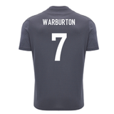 2024-2025 Wales Rugby Training Poly Shirt (Anthracite) (Warburton 7)_2