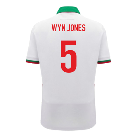 2024-2025 Wales WRU Away Cotton Rugby Shirt (Wyn Jones 5)_2