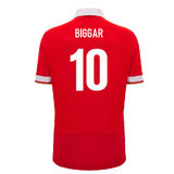 2024-2025 Wales WRU Home Cotton Rugby Shirt (Kids) (Biggar 10)_2