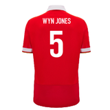 2024-2025 Wales WRU Home Cotton Rugby Shirt (Kids) (Wyn Jones 5)_2