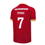 2024-2025 Wales WRU Home Pathway Poly Rugby Shirt (Tipuric 7)_2