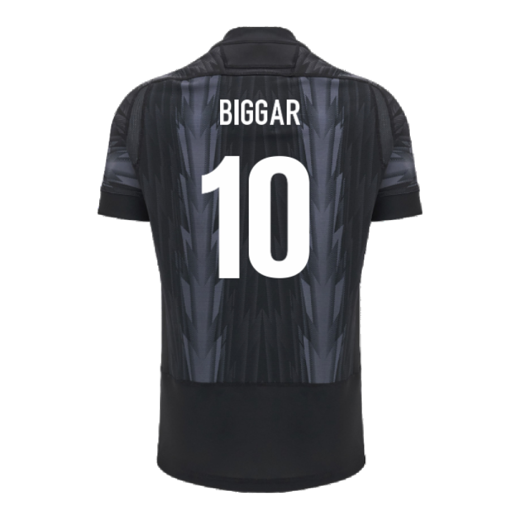 2024-2025 Wales WRU Rugby Training Jersey (Black) (Biggar 10)_2