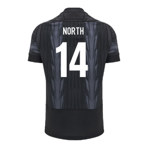 2024-2025 Wales WRU Rugby Training Jersey (Black) - Kids (North 14)_2