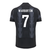 2024-2025 Wales WRU Rugby Training Jersey (Black) - Kids (Warburton 7)_2