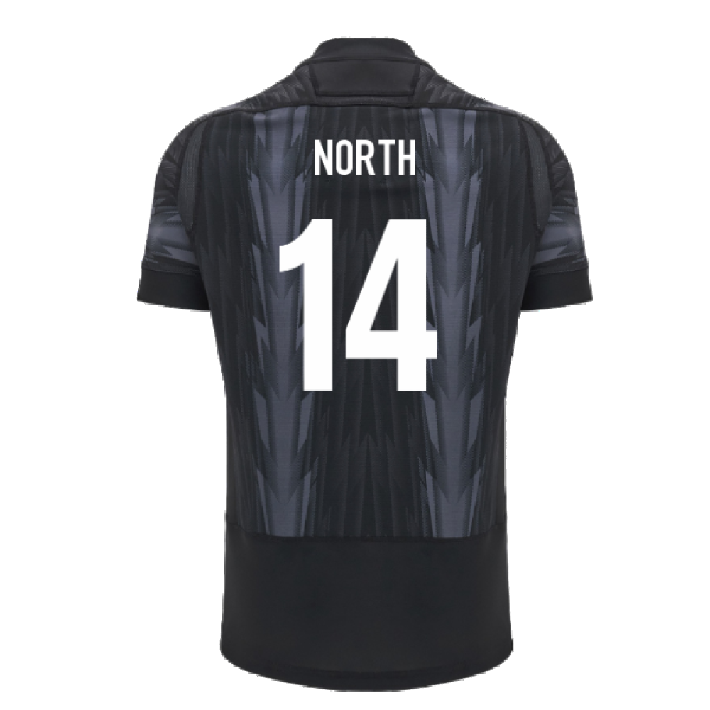 2024-2025 Wales WRU Rugby Training Jersey (Black) (North 14)_2