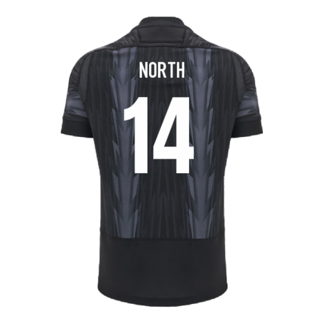 2024-2025 Wales WRU Rugby Training Jersey (Black) (North 14)_2