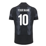 2024-2025 Wales WRU Rugby Training Jersey (Black) (Your Name)_2