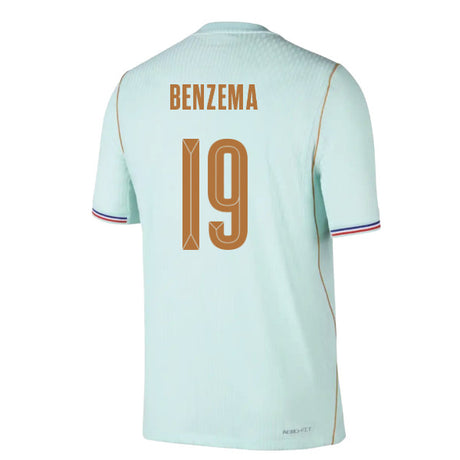 2026-2027 France Away Match Authentic Aero-Fit Shirt (Benzema 19)_0