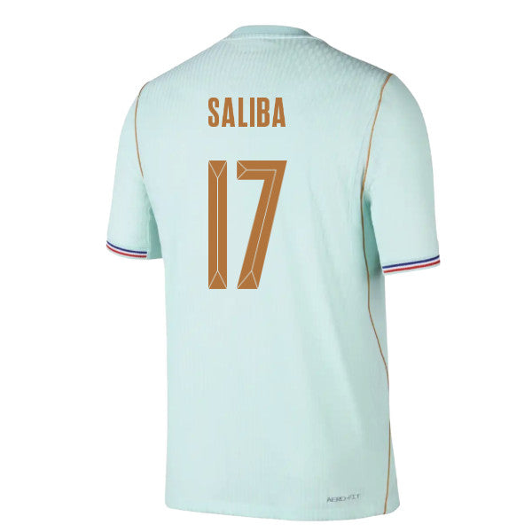 2026-2027 France Away Match Authentic Aero-Fit Shirt (Saliba 17)_0