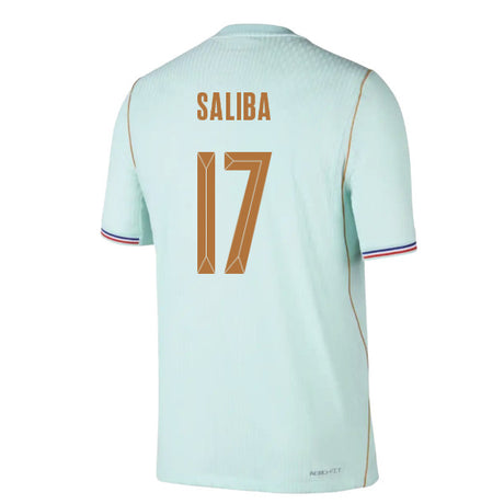 2026-2027 France Away Match Authentic Aero-Fit Shirt (Saliba 17)_0