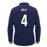 2026-2027 Scotland Home LS Cotton Rugby Shirt (Kids) (Gray 4)_0