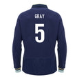 2026-2027 Scotland Home LS Cotton Rugby Shirt (Kids) (Gray 5)_0