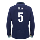 2026-2027 Scotland Home LS Cotton Rugby Shirt (Kids) (Gray 5)_0